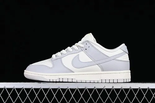 All categories Nk SB Dunk series Nk SB Dunk Low low-top sneakers N version Nk Dunk Low "Needlework" embossed gray SB low-top sports and leisure sneakers FJ4553-133
